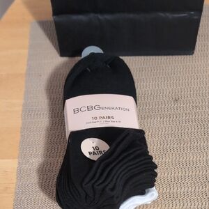 BCBGeneration Women's Low Cut Socks - 10 Pack New